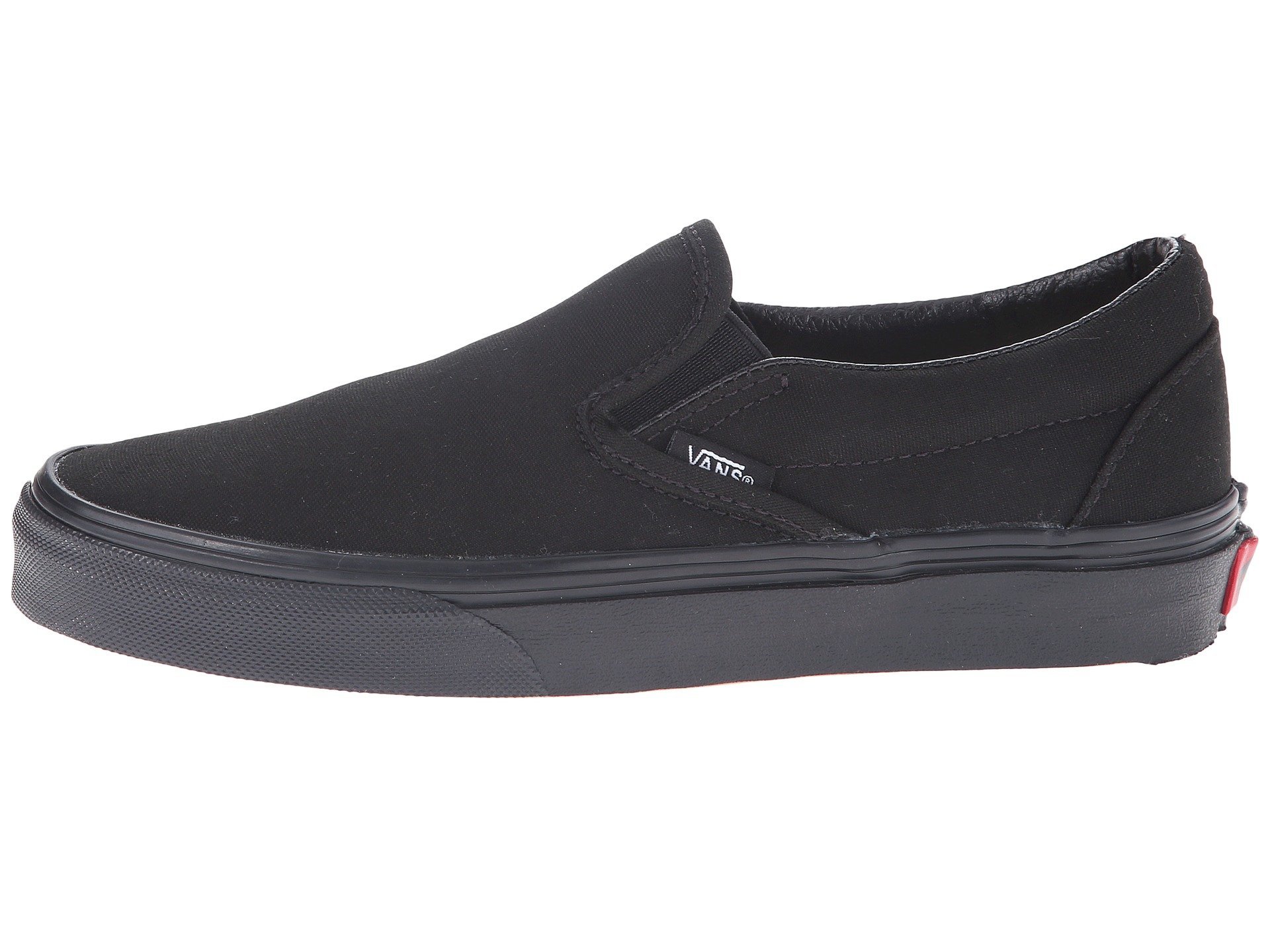 Vans Classic Slip-On Sneakers for Men & Women - Black/Black | Comfortable Casual Shoes for Walking, Skateboarding & Everyday Wear