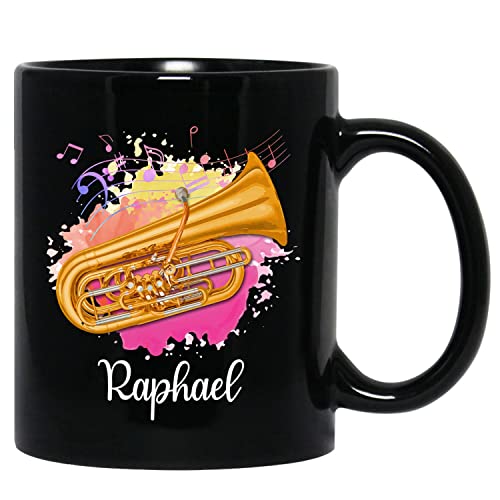 Tuba Black Mug