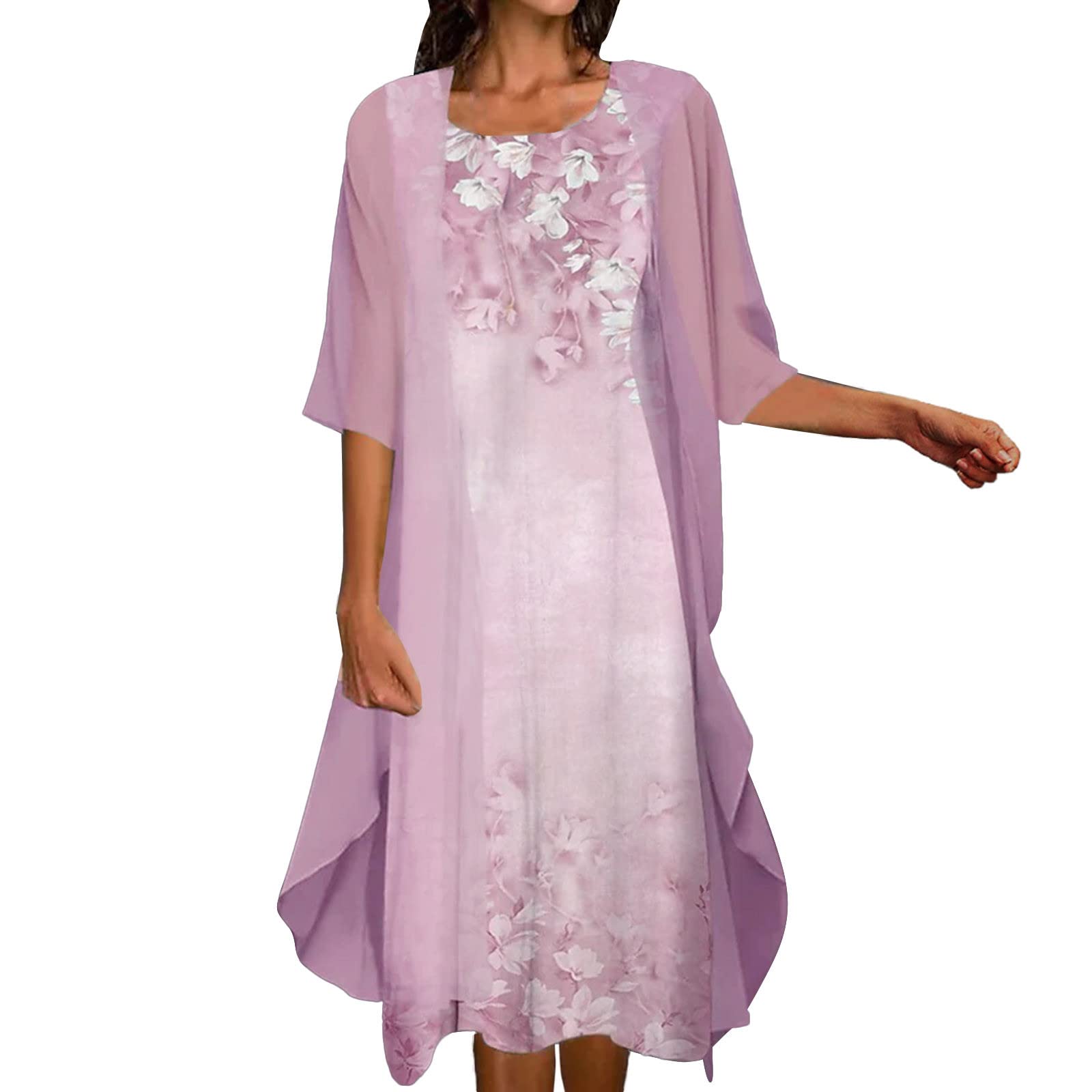 Elegant Women's Sleeveless Tulle Dress Set with Cardigan & Belt - Round Neck Short Dress Casual Outfit for Party, Wedding & Special Occasions