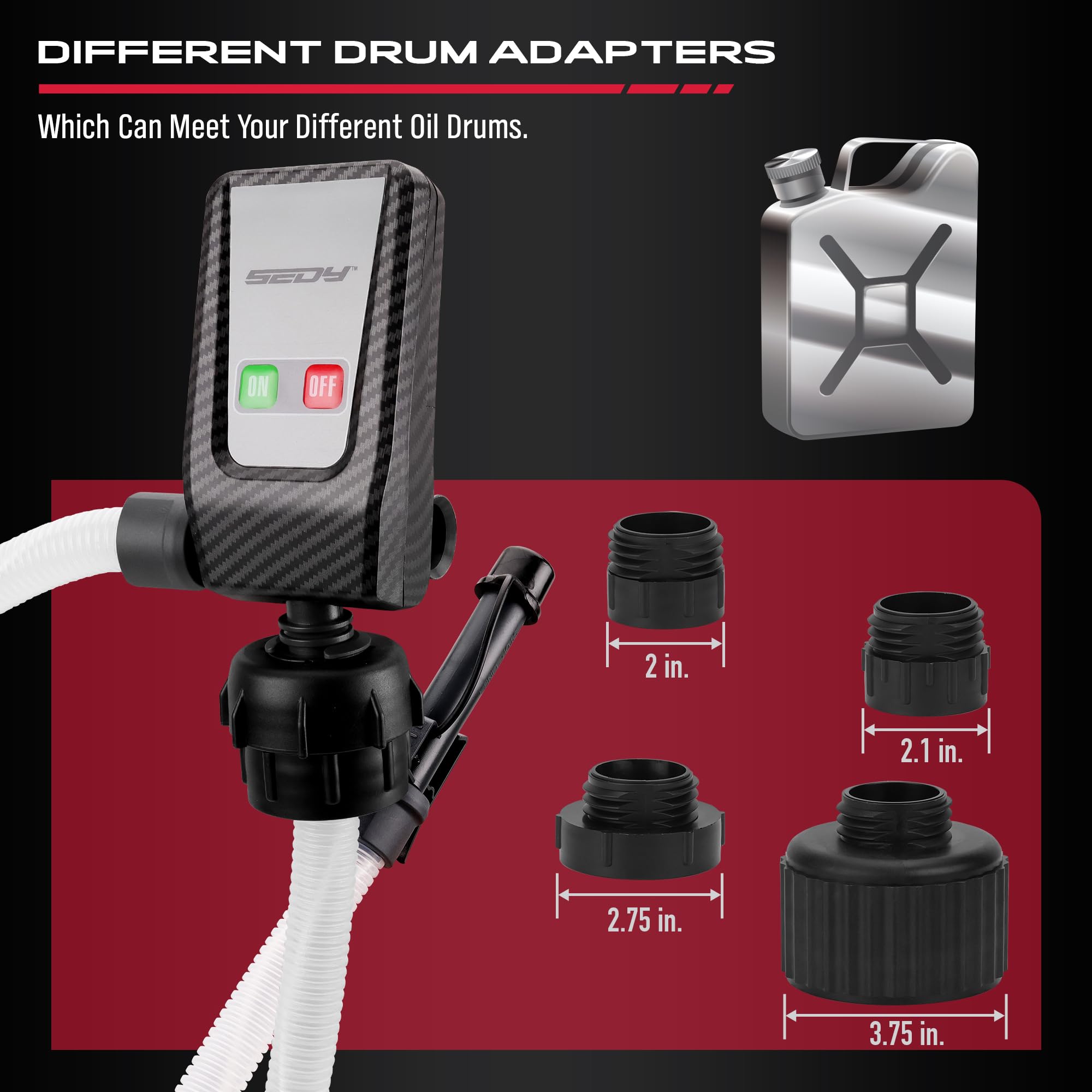 Battery Powered Fuel Transfer Pump with Auto-Stop Sensor - 51