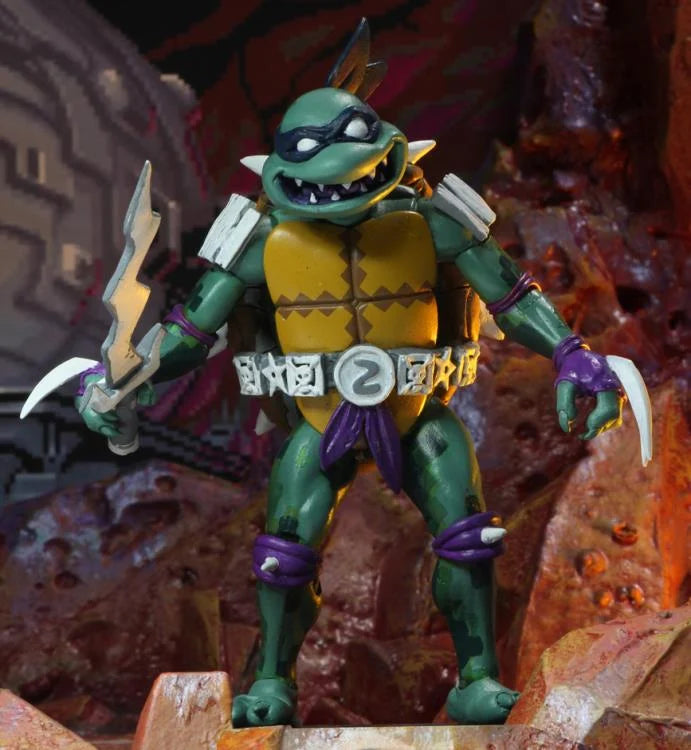 Teenage Mutant Ninja Turtles: Turtles in Time Action Figure - Collectible TMNT Toy for Kids & Fans - Perfect for Playtime, Display & Nostalgic Gift Giving
