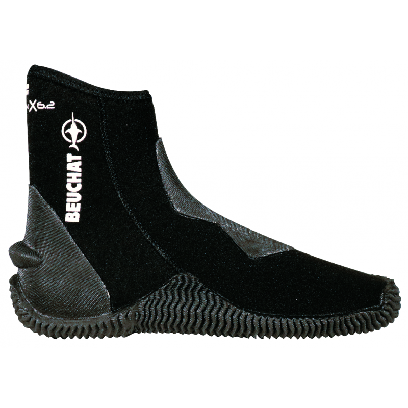 Beuchat Sirocco 5mm Open Heel Dive Boots for Scuba Diving & Snorkeling - Warm & Comfortable Neoprene Footwear for Water Sports