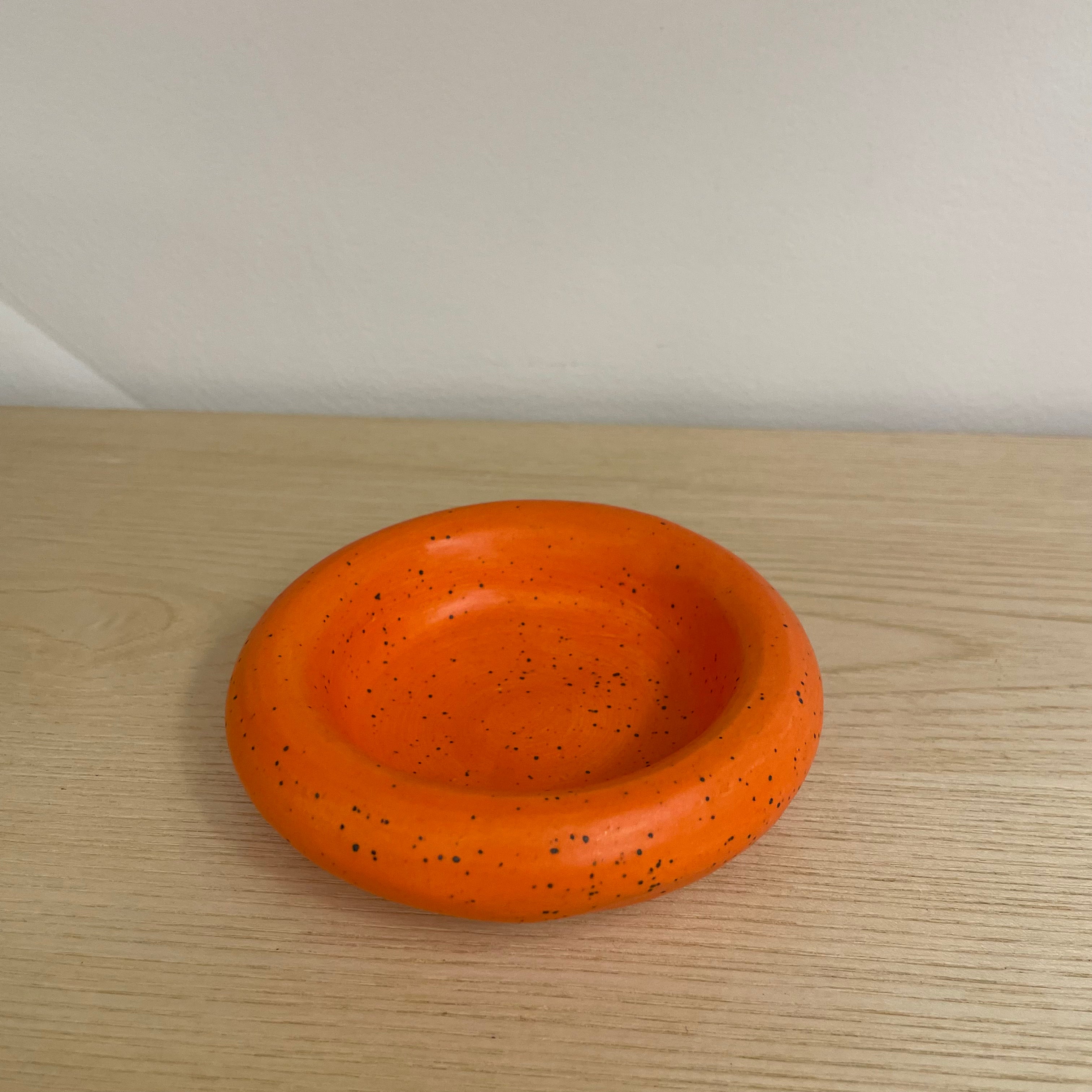 Orange Catch All Dish - Versatile Kitchen Organizer for Utensils, Spices & More | Perfect for Countertop, Pantry & Dining Table Organization