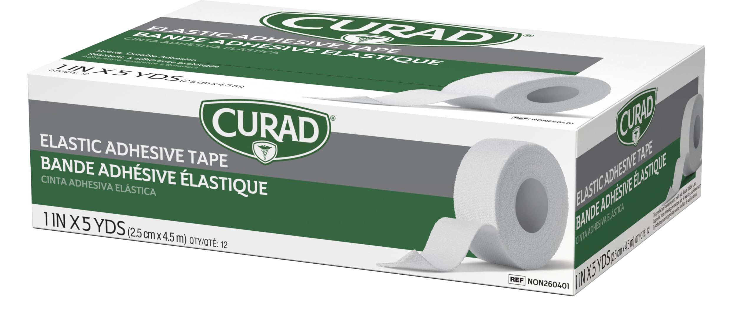 Medline NON260401 Elastic Adhesive Bandage Tape, 1