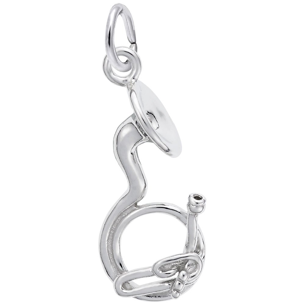 Tuba Charm for Jewelry Making - Elegant Bracelet & Necklace Charms for DIY Crafting - Perfect for Gifts, Party Favors & Fashion Accessories