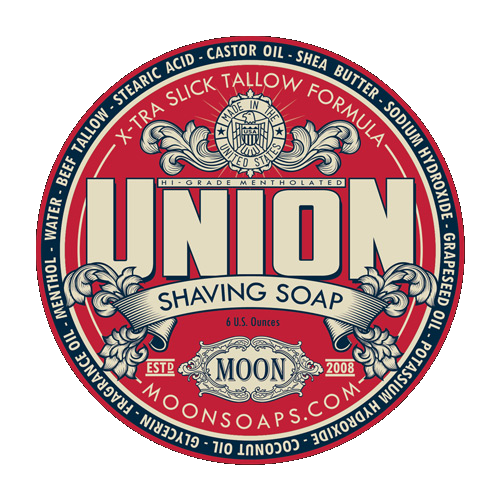 Premium Moon Soaps - Handmade Shaving Soap for Men with Natural Ingredients | Perfect for Wet Shaving & Beard Care at Home or Travel