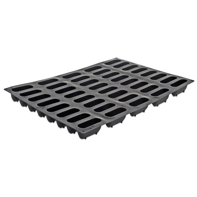 Pavoflex Silicone Gianduiotto Mold - 40 Cavities for Homemade Chocolate, Candy & Desserts - Perfect for Baking, Party Favors & Gift Making