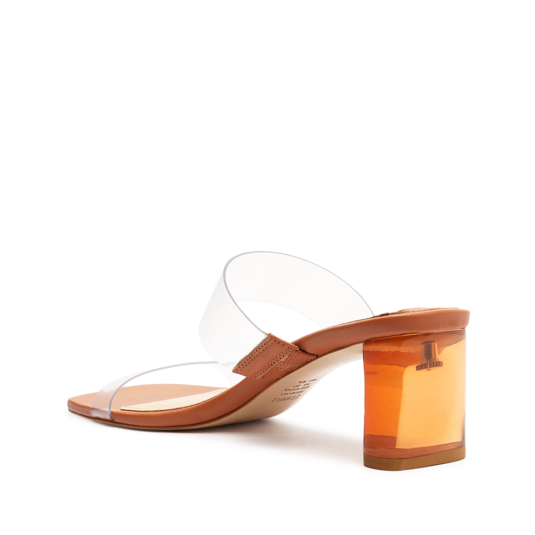 Ariella Women's Comfortable Acrylic Mid Heel Sandals - Perfect for Summer, Beach, and Casual Outings