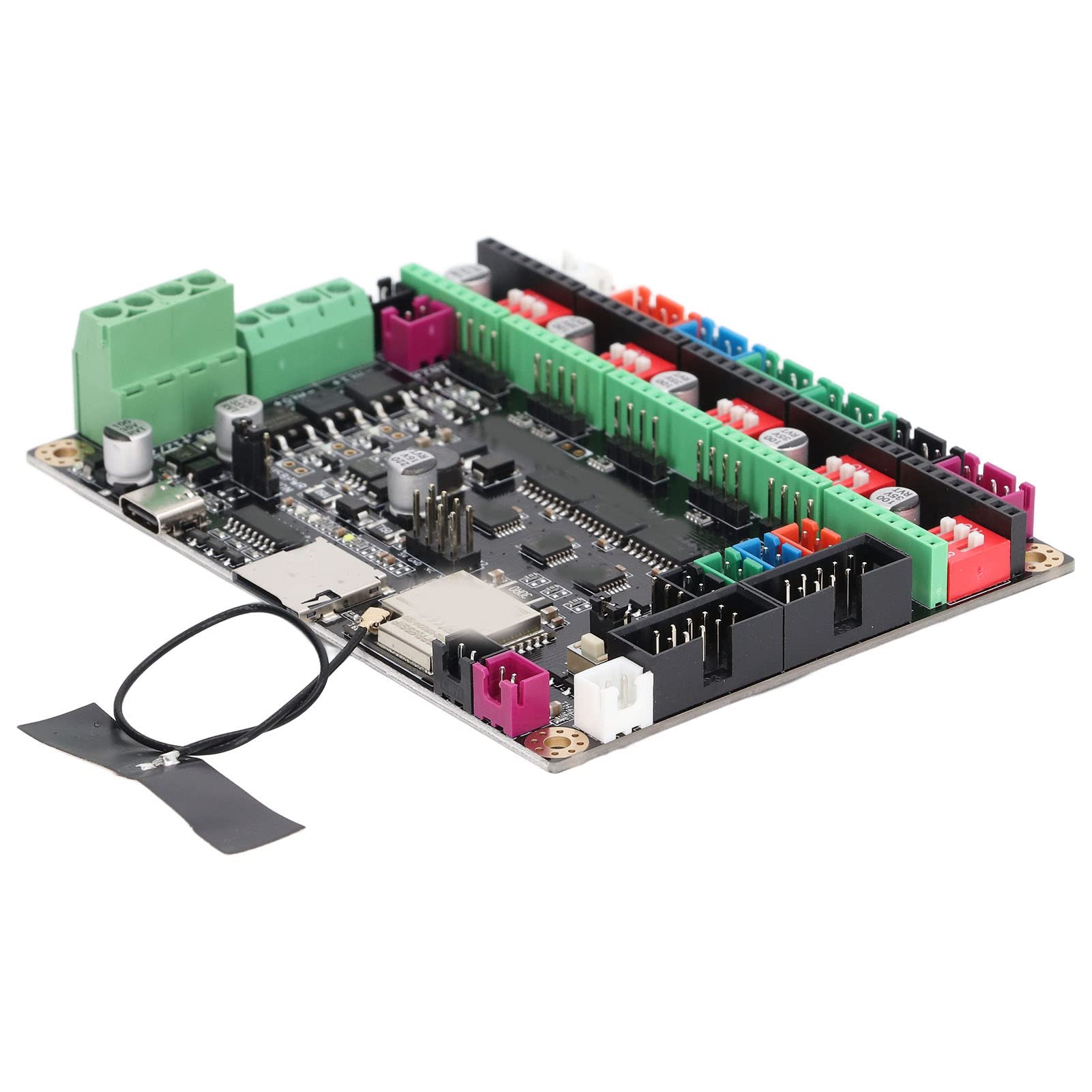 ESP32 3D Printer Motherboard - 240MHz Dual-Core LX6 Microprocessor with WiFi, Back EMF Protection & Serial Screen Support | Perfect for DIY 3D Printing, CNC Machines & Robotics Projects