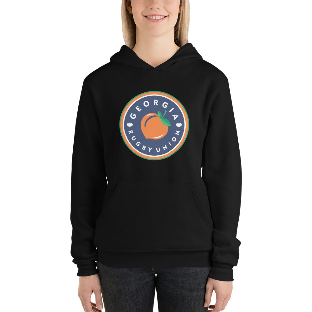 Georgia Rugby Union Pullover Hoodie - Men's & Women's Comfortable Fleece Sweatshirt for Fans & Players - Perfect for Games, Training & Casual Wear