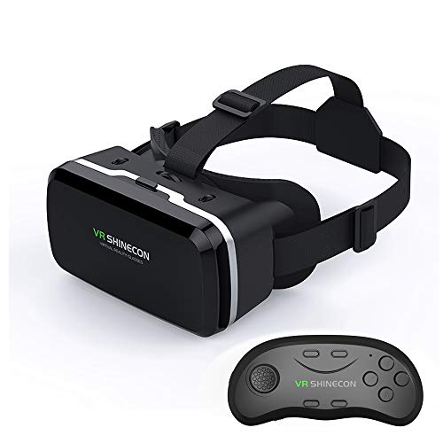 VR headphone with handle