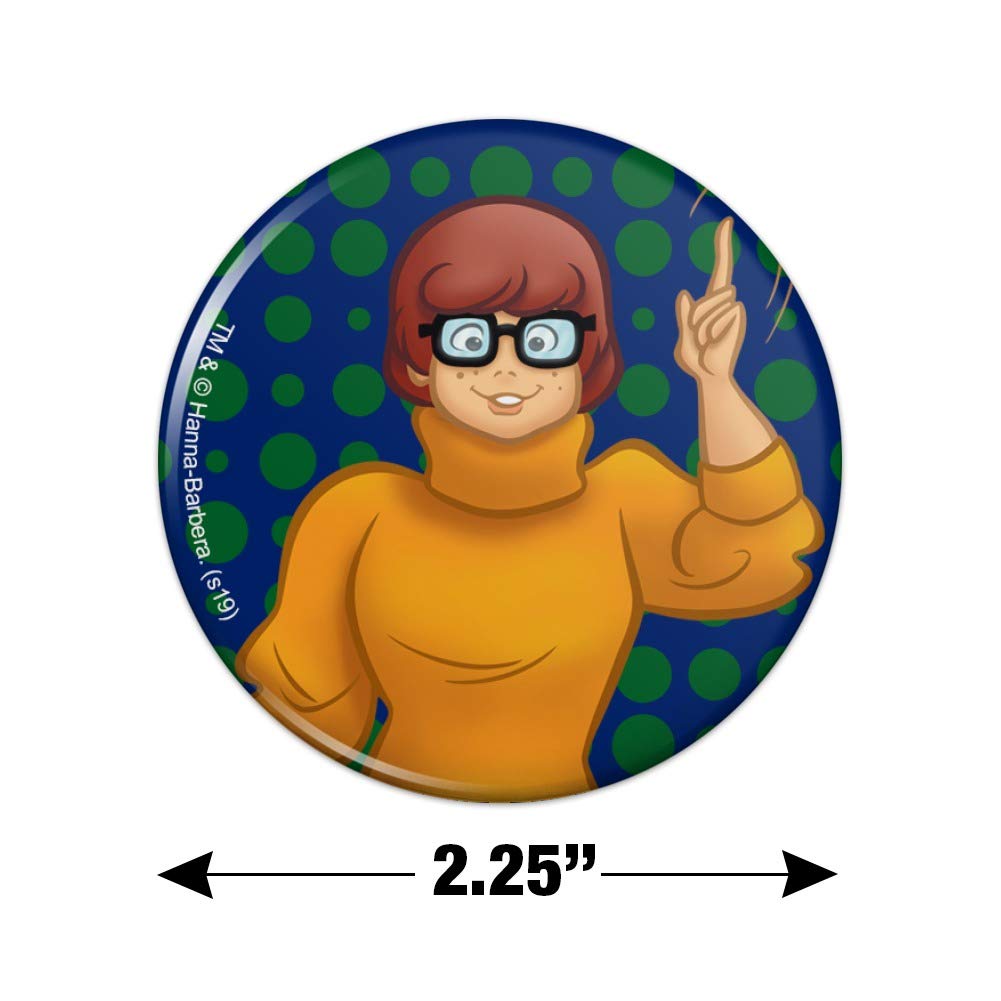 Scooby Doo Velma Character Kitchen Refrigerator Magnet - Fun Cartoon Fridge Decor for Home, Office & Locker - Perfect for Fans & Collectors