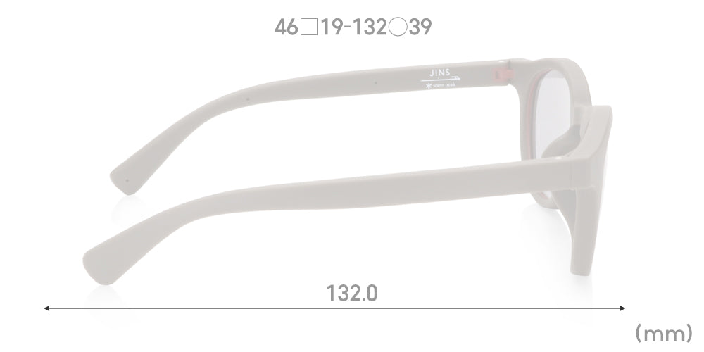 JINS x Snow Peak Rubber Sunglasses for Kids - UV Protection, Flexible Frame (Model 016, Size 85) - Perfect for Outdoor Activities, Beach, and Sports