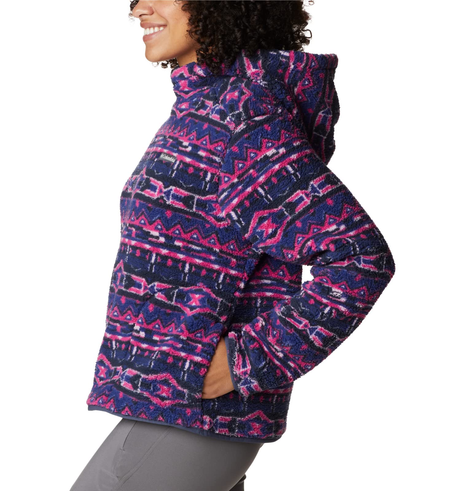 Columbia Women's West Bend Hoodie - Lightweight Fleece Pullover for Hiking & Outdoor Activities - Comfortable & Stylish Casual Wear