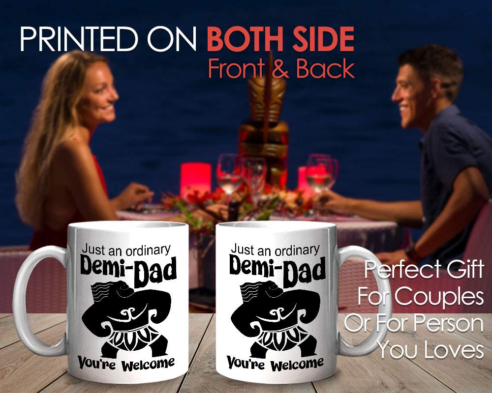 Funny Dad Coffee Mug - Bubble Hugs Daddy - Best Gift for Father, Grandpa, Uncle from Son, Daughter, Mom, Wife - Perfect for Father's Day, Birthday & Office Use