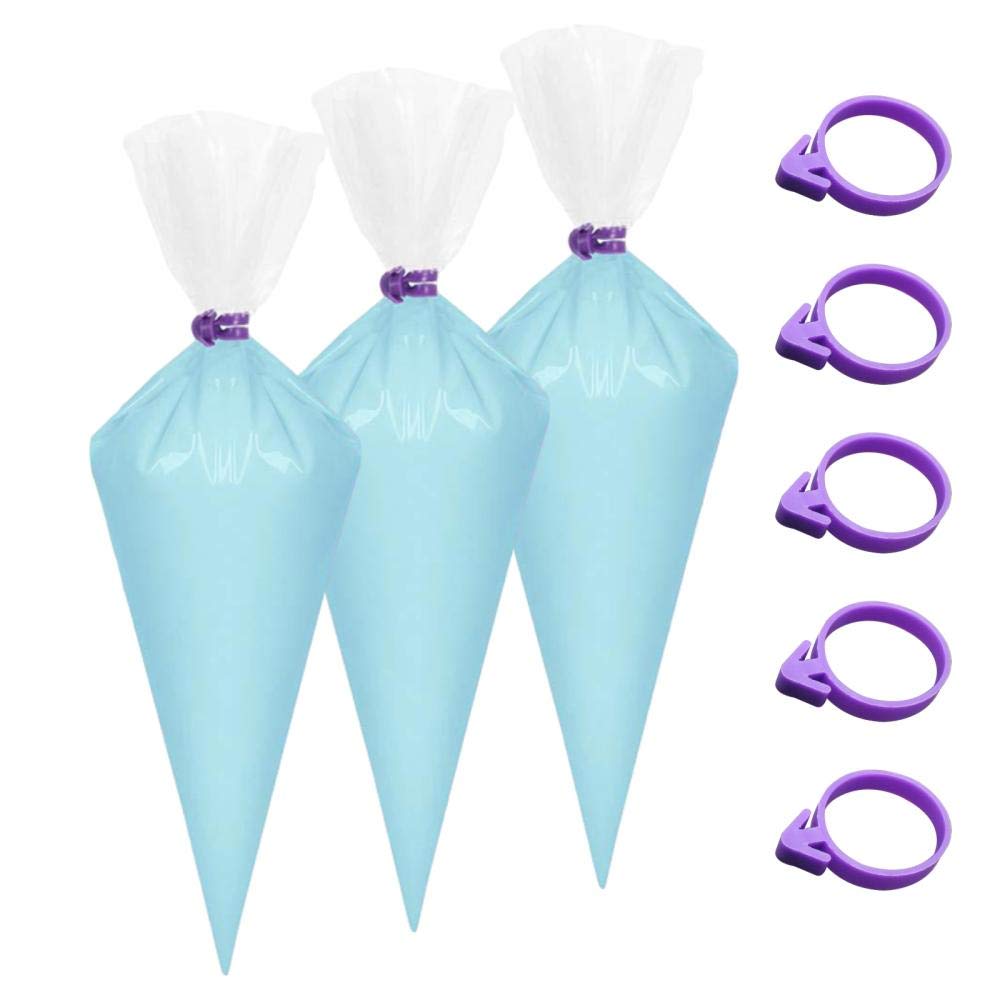 Premium Cake Decorating Tips Set - 50 Pcs Baking Nozzles & Piping Bags Kit for Professional Cupcake, Cookie & Dessert Decorating - Essential Cake Making Supplies for Home Bakers & Party Treats