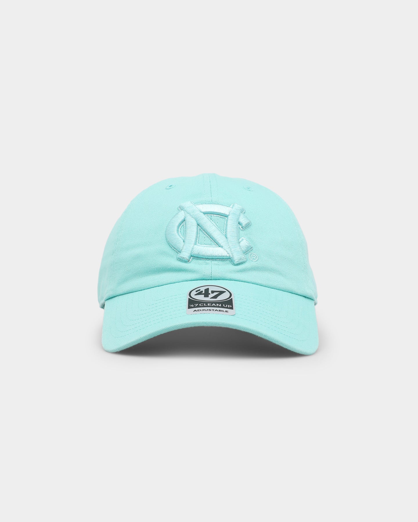 47 Brand North Carolina Tar Heels UNC '47 Clean Up Adjustable Strapback Hat in Tiffany Blue - Perfect for Game Day, College Spirit & Casual Wear