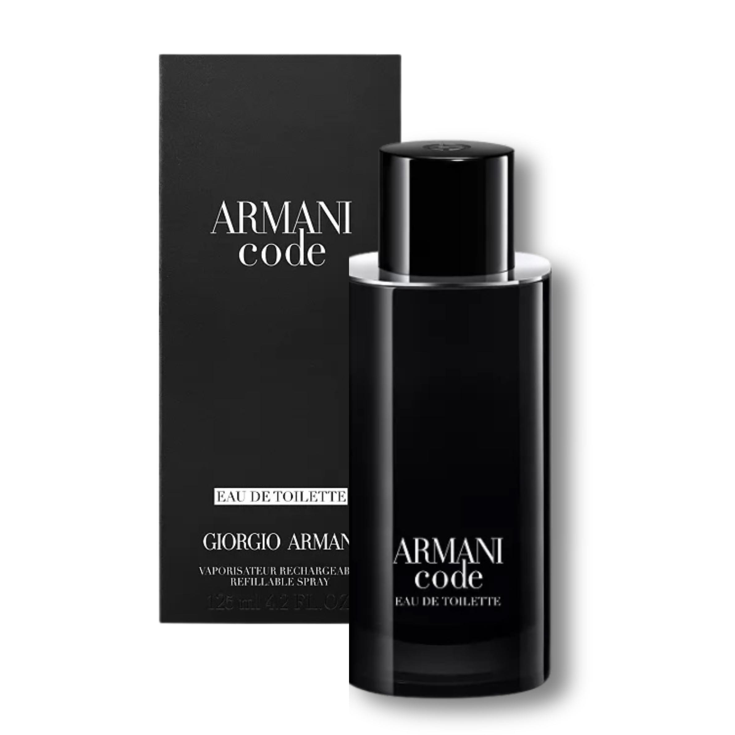 Giorgio Armani Code Cologne for Men - Eau De Toilette Spray 4.2 oz / 125ml - Fresh Woody Fragrance for Day & Night Wear - Perfect for Date Night, Office & Special Occasions