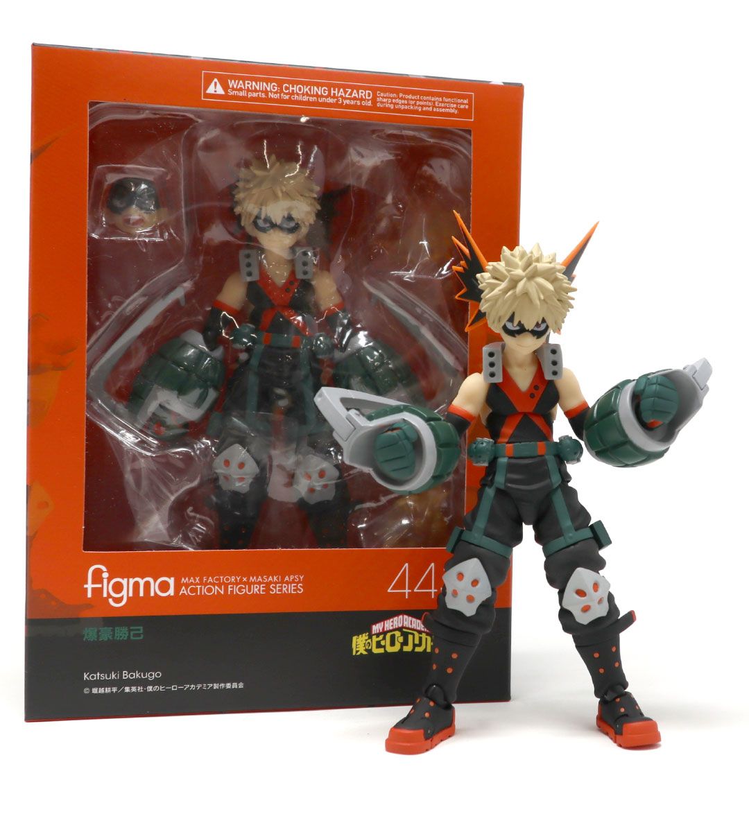 Figma Katsuki Bakugo Action Figure - My Hero Academia Collectible Toy for Anime Fans | Perfect for Display, Cosplay & Gift Giving