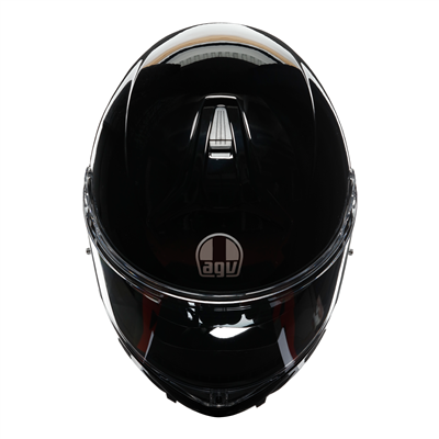 AGV Tourmodular Solid Black Full Face Motorcycle Helmet - DOT & ECE Certified for Safety - Lightweight & Comfortable for Long Rides - Perfect for Street Biking, Touring & Commuting