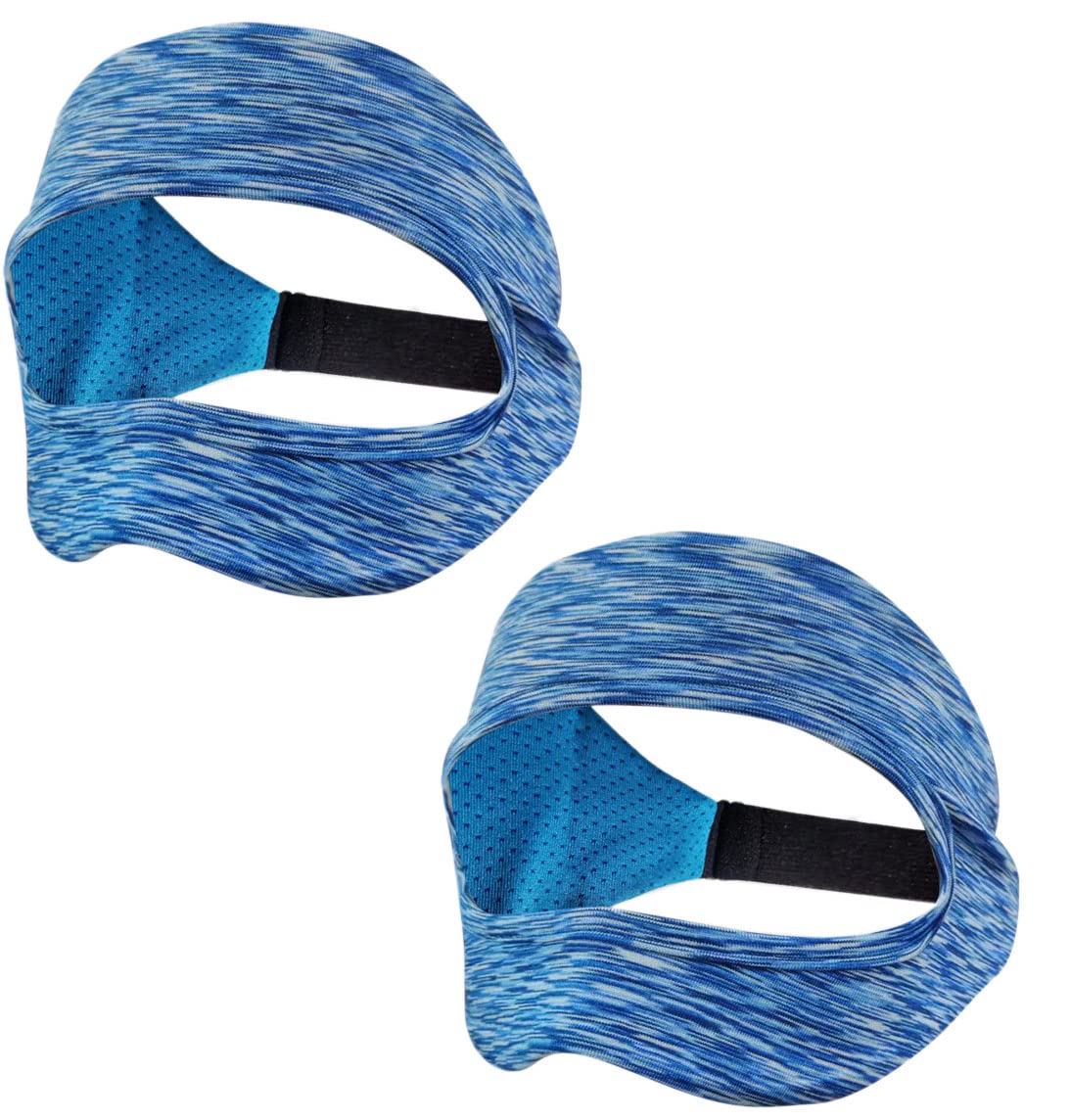 Adjustable & Washable VR Face Mask Cover for Oculus Quest 2, Rift S, HTC Vive - Soft Comfortable Padding for Virtual Reality Gaming & Horror Games (2 Pack) - Perfect for Long VR Sessions & Immersive Horror Experiences
