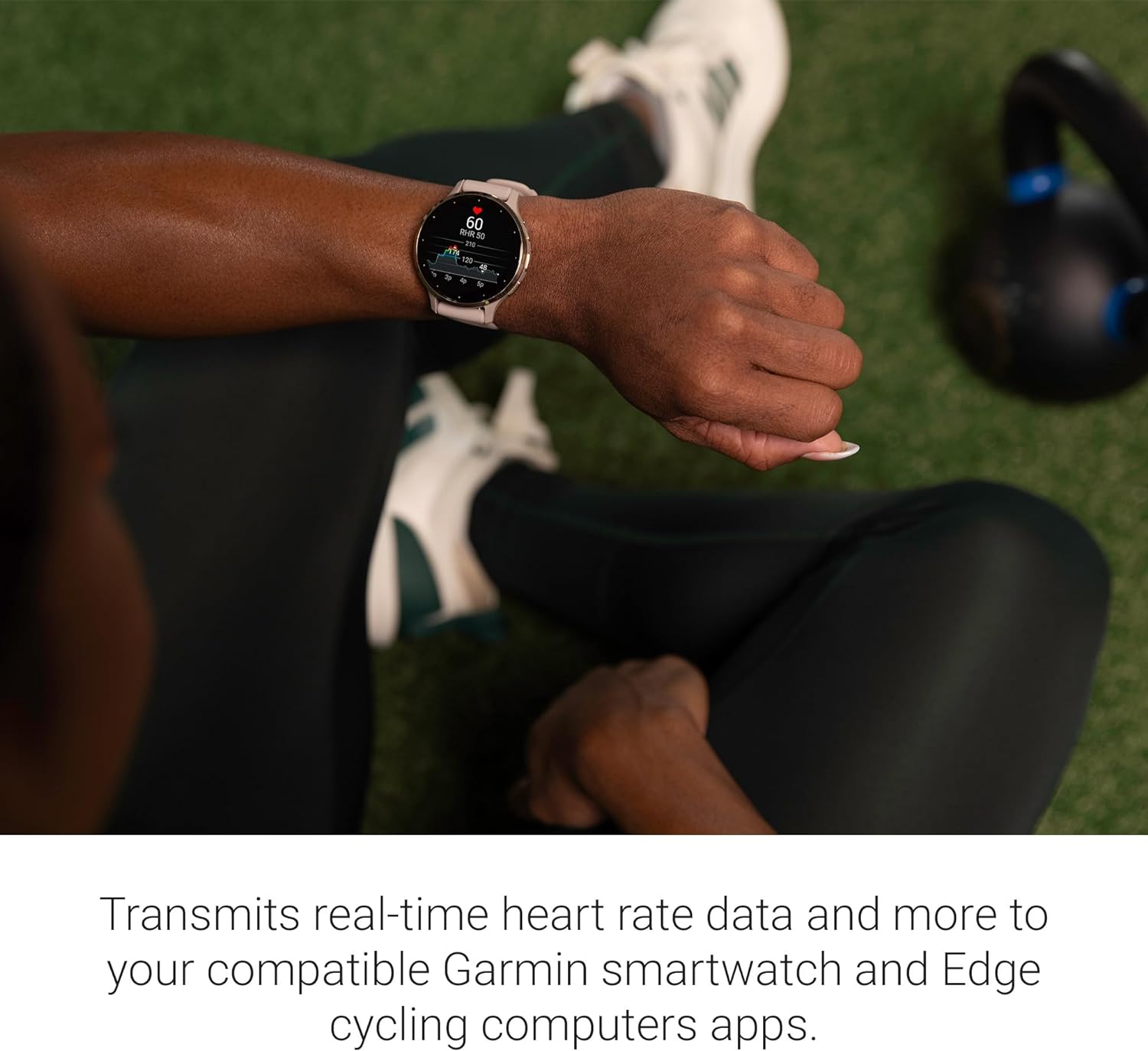 Garmin HRM Fit Heart Rate Monitor for Women - Accurate Wireless Chest Strap for Running, Cycling & Fitness Tracking