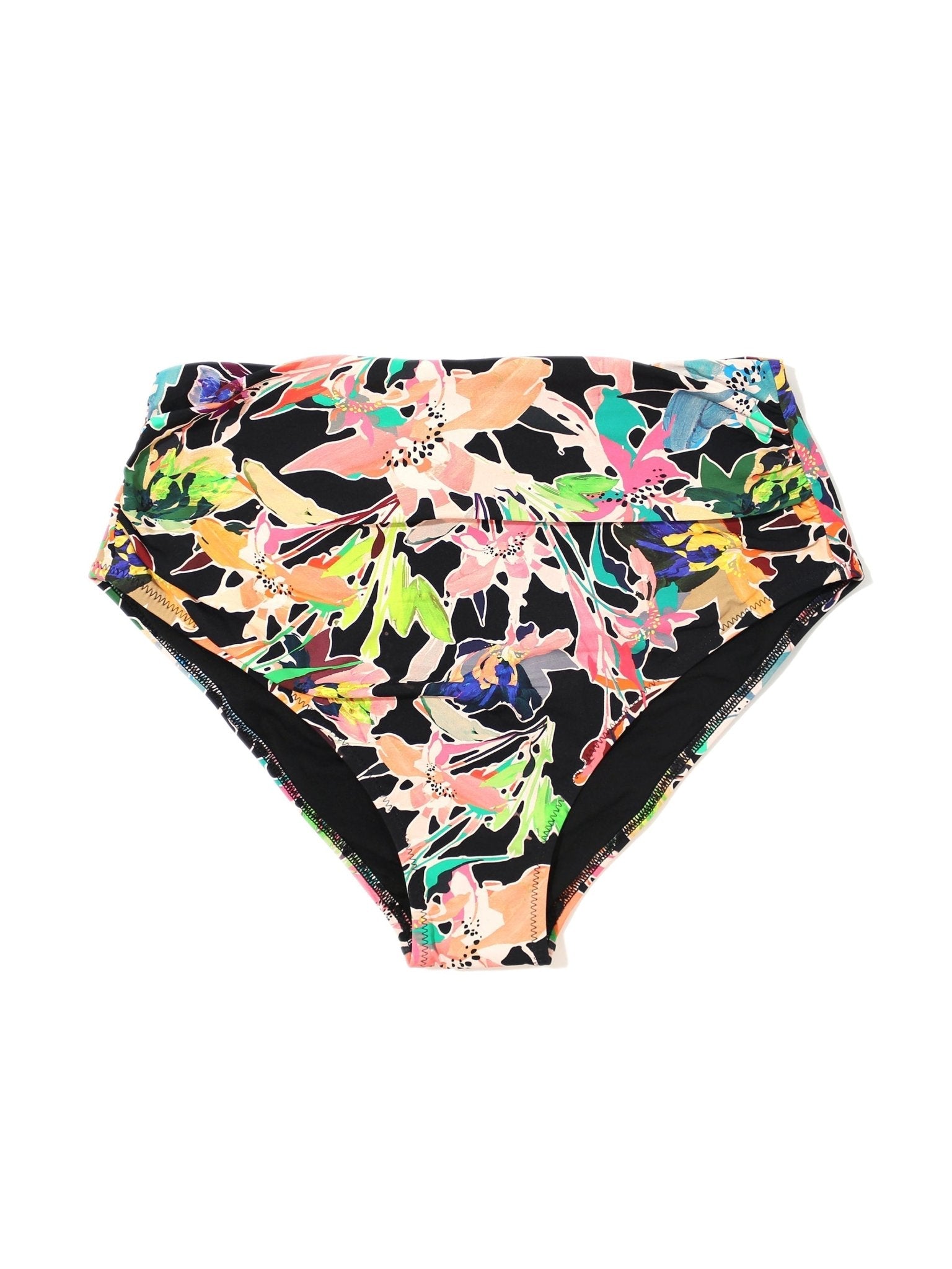 High Rise Cheeky Swimsuit Bottom - Sexy Tummy Control Swimwear for Women | Perfect for Beach, Pool & Vacation