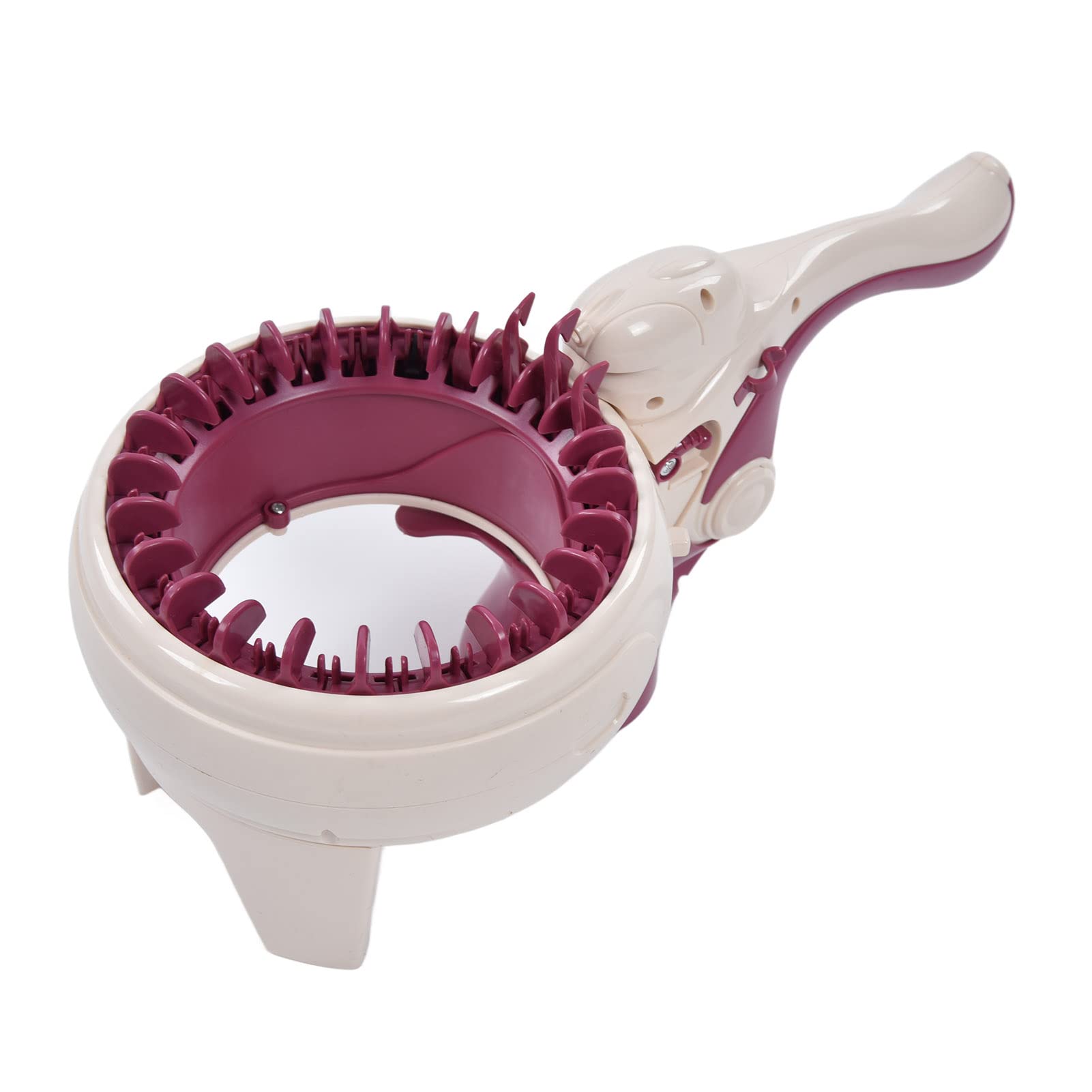 Garosa Smart Round Knitting Machine - Electric Weaving Loom for DIY Socks, Hats, Scarves | Perfect for Home Crafting, Knitting Projects & Crochet Supplies | Great Gift for Knitters & Beginners