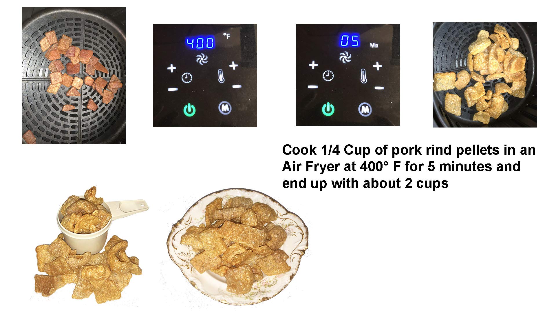Julia's Pantry Pork Rinds 2.5lbs - Keto, Paleo & Low Carb Snacks - Zero Carb Crunchy Chicharrones for Atkins & Diabetic Diets - Perfect for On-the-Go, Movie Nights & Healthy Snacking
