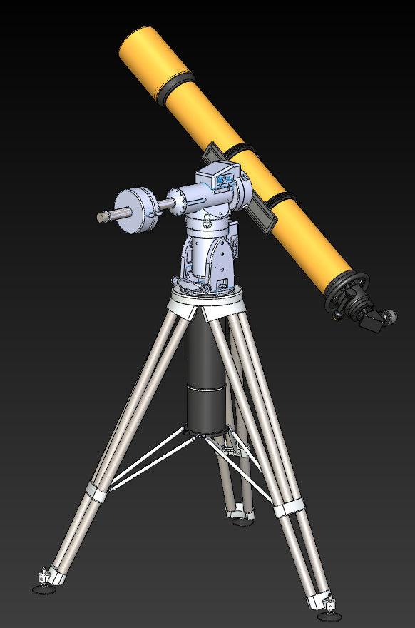 APO160FL F/11 Telescope - High Performance Refractor for Astrophotography & Stargazing - Perfect for Backyard Astronomy and Night Sky Observation
