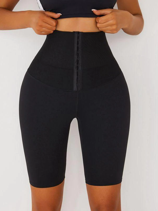 ZASUWA Women's High Waist Spandex Workout Shorts - Butt Lifting Gym Shorts for Running, Yoga & Fitness Training