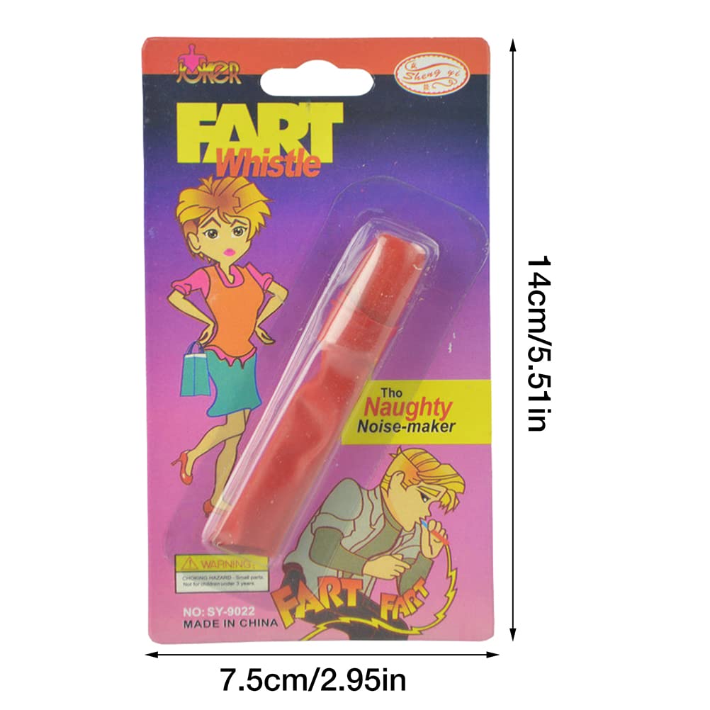 Tricky Fart Whistle - Novelty Fart Machine & Funny Prank Noise Maker for Kids & Adults - Perfect for Parties, Gag Gifts & Practical Jokes