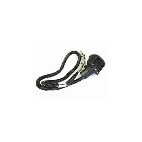 Bobcat T110 T140 T180 T190 T200 T250 T300 Left Auxiliary Hydraulic Control Handle - 4-Way Switch for Skid Steer Loader Attachments - Perfect for Excavating, Landscaping & Construction Work