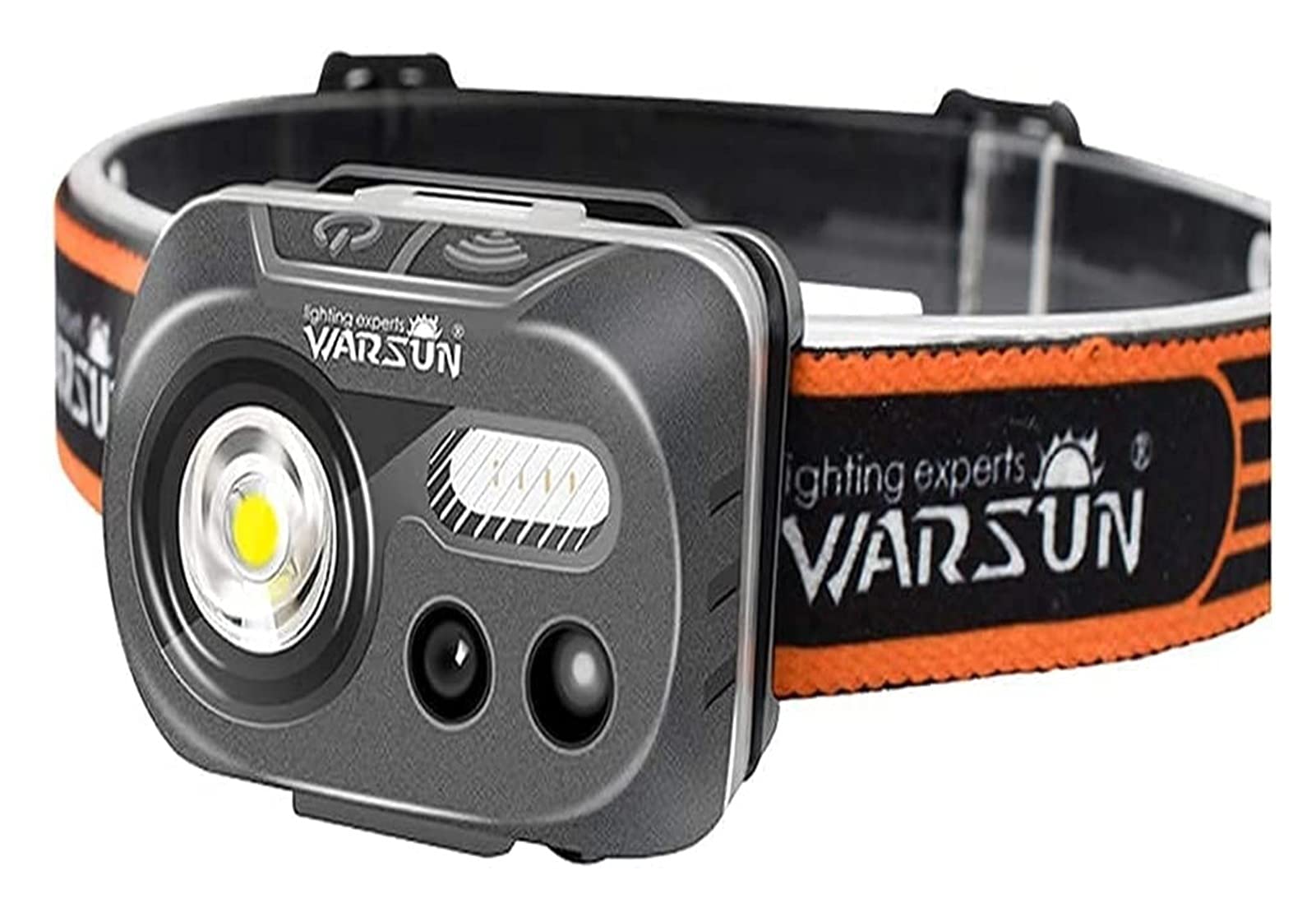 TONPOP LED Headlamp Flashlight 1000 Lumens Super Bright - Motion Sensor Headlight with Waterproof Design - Perfect for Running, Camping, Hiking & Outdoor Activities - Hands-Free Lighting for Night Jogging, Backpacking and Emergency Use