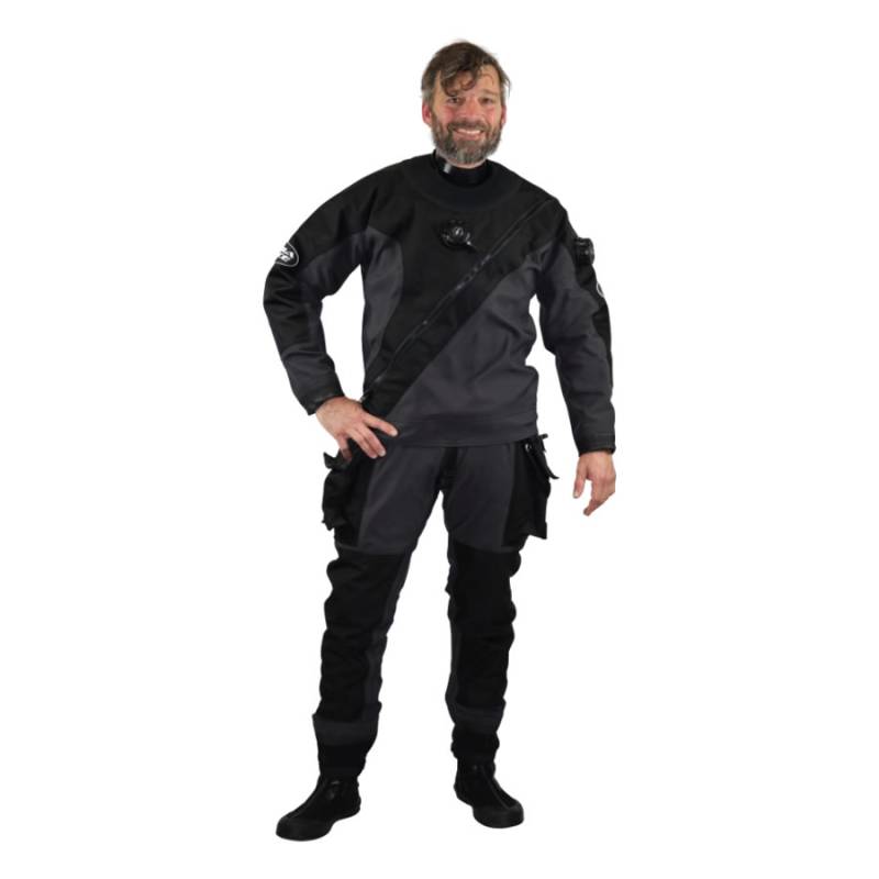 Scuba Force Xpedition Dry Suit for Cold Water Diving - Professional Thermal Protection for Scuba Divers & Underwater Explorers | Perfect for Deep Sea Adventures & Ice Diving Expeditions
