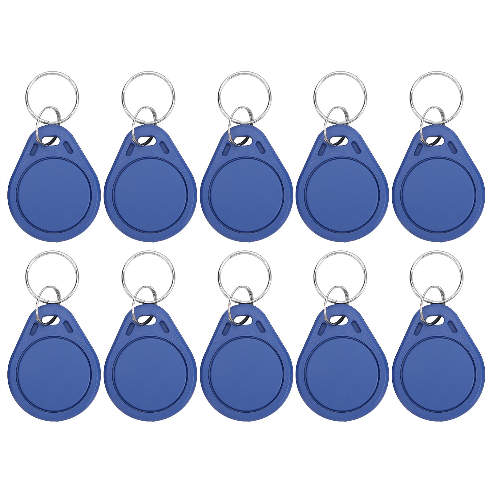 **10pcs T5577 Rewritable RFID Key Fobs - 125Khz Proximity Cards for Door Access Control, Security Systems & Keyless Entry - Ideal for Offices, Hotels & Smart Homes**
