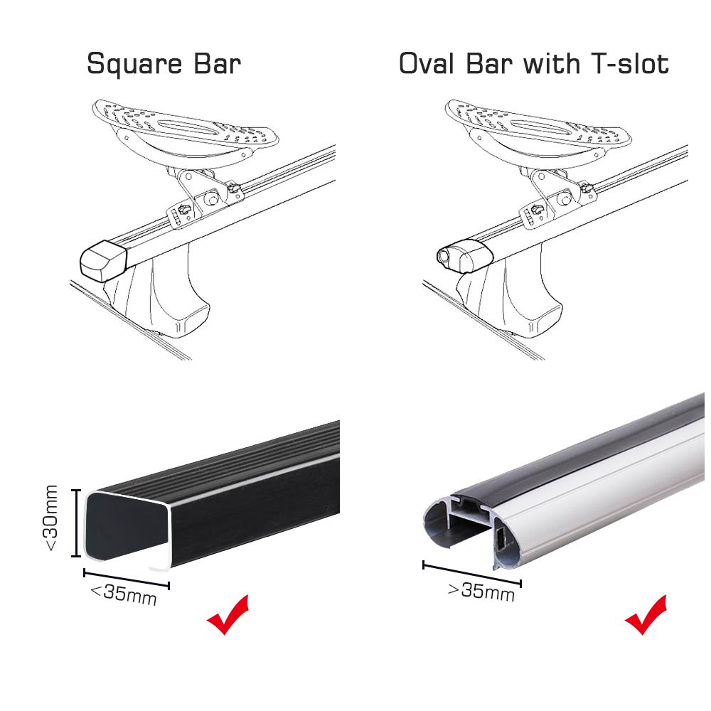 4pcs Kayak Carrier Saddle - Universal Roof Rack Cross Bar Mount for Canoe, Boat, and Kayak - Heavy Duty Waterproof Kayak Transport for Outdoor Adventures, Camping, and Road Trips