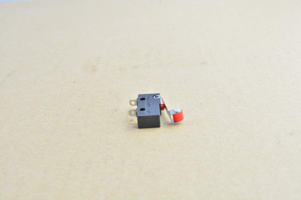 GIMAX KW12 Micro Limit Switch with Wheel - 5A 125/250VAC Copper Contact Travel Switch - 10pcs for 3D Printer Parts & CNC Machines | Perfect for Home DIY Projects & Industrial Automation