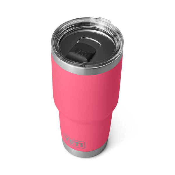 30 oz Rambler® Insulated Tumbler with MagSlider Lid - Tropical Pink | Keeps Drinks Cold/Hot for Hours | Perfect for Travel, Work & Outdoor Adventures