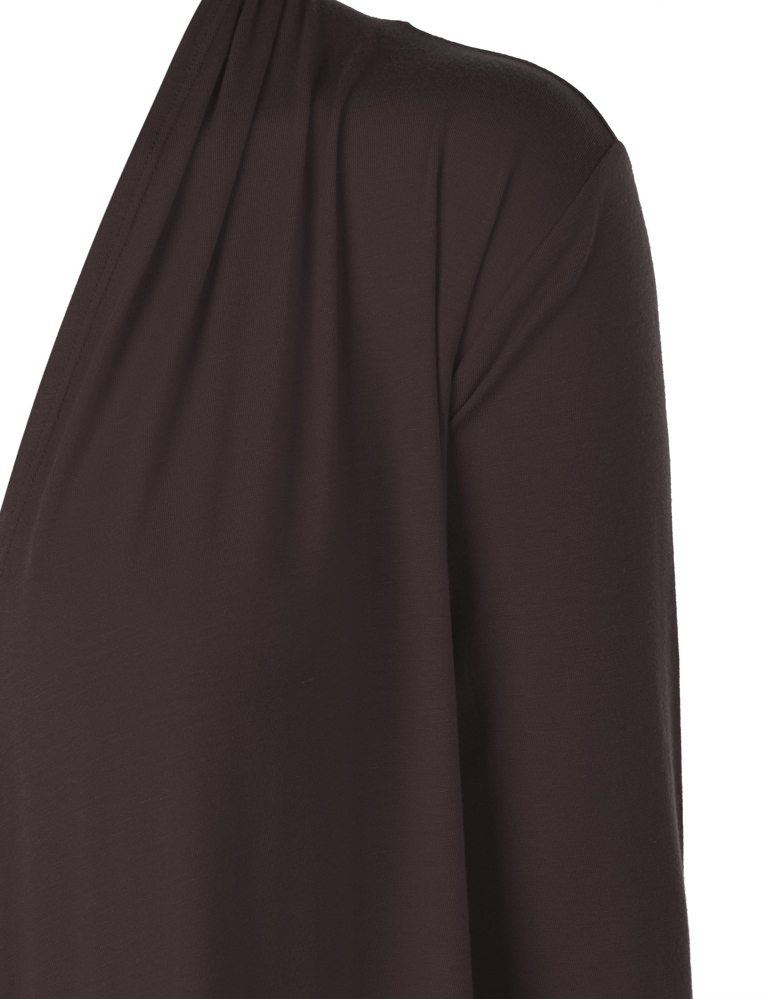 MBJ Women's Draped Open-Front Cardigan Sweater | Lightweight Knit Wrap Cover-Up | Perfect for Office, Date Night & Casual Outfits