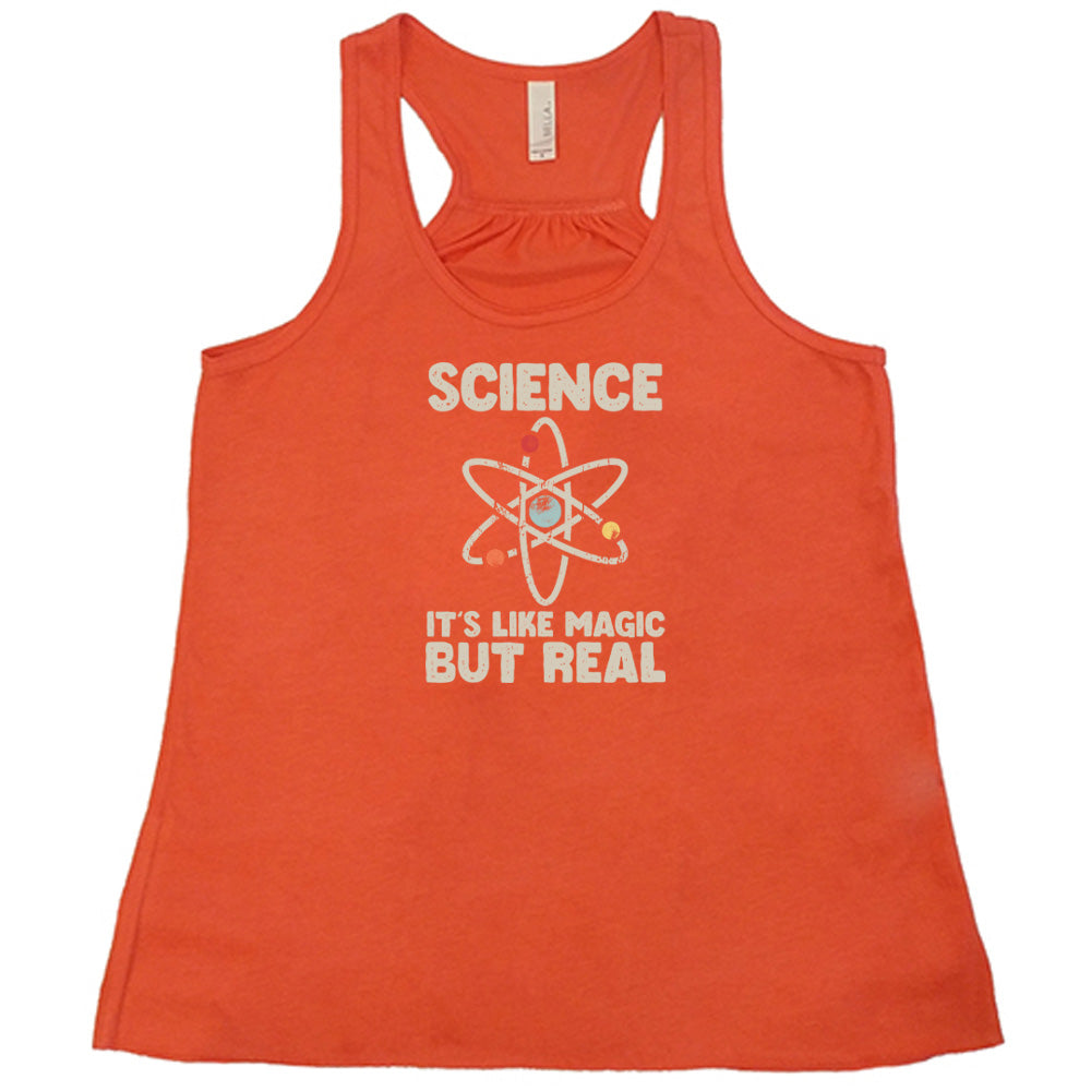 Science It's Like Magic But Real T-Shirt - Funny Science Lover Gift for Students & Teachers - Perfect for Classrooms, Labs & Nerdy Parties