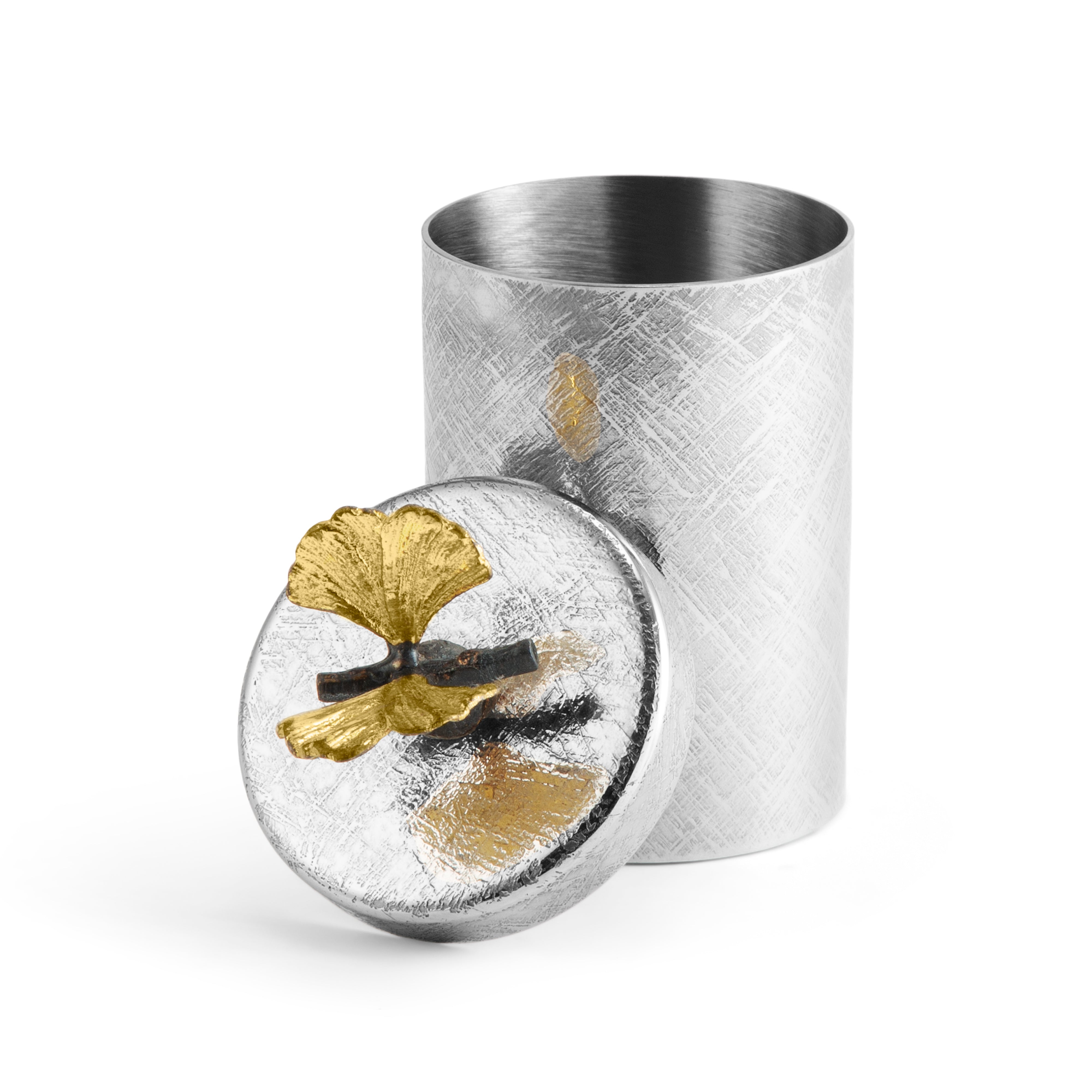 Butterfly Ginkgo Bathroom Accessories Set - Stainless Steel Shower Hooks & Organizer for Spa-Like Bathroom Decor