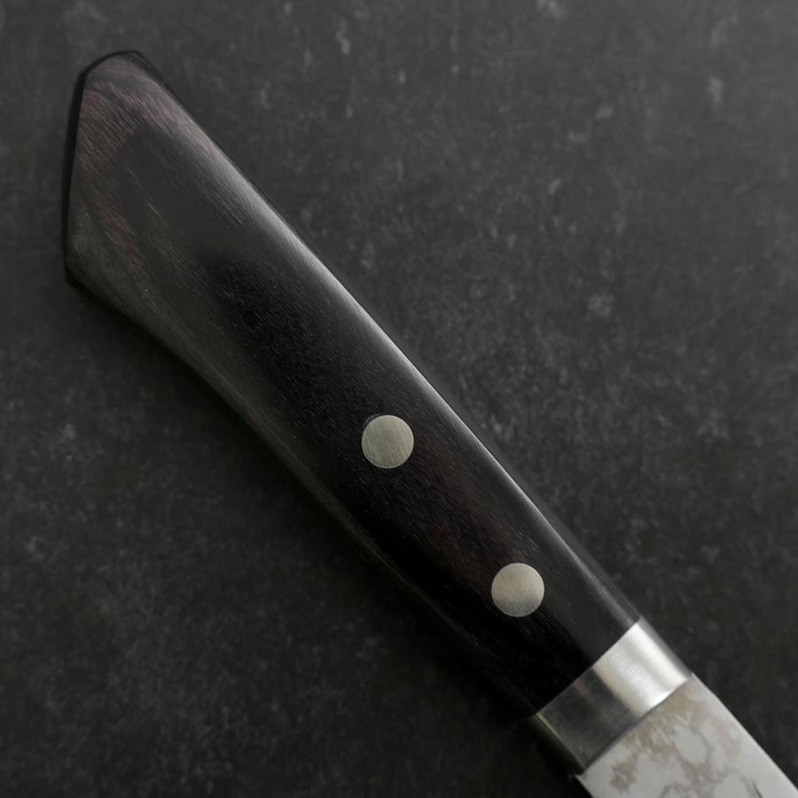 Premium Santoku Knife - VG-10 Damascus Steel Blade, 135mm, Dark Blue Western Handle - Perfect for Slicing, Dicing & Chopping Vegetables, Meat & Fish in Home Kitchens