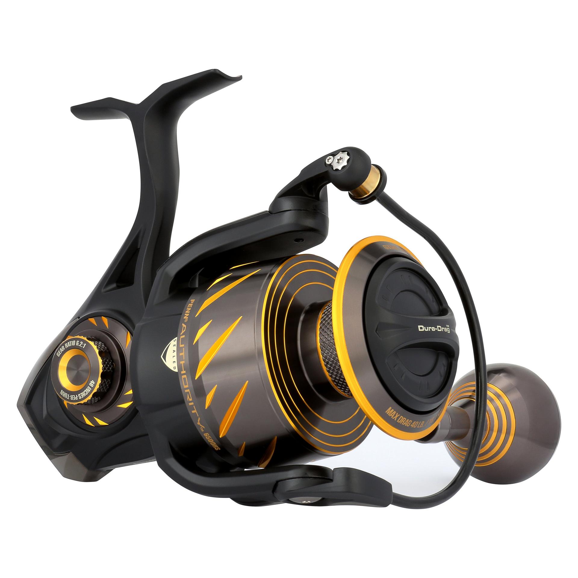 Authority® Spinning Reel - High Performance Fishing Reel for Saltwater & Freshwater | Smooth Drag System, Lightweight Design | Perfect for Bass, Trout & Surf Fishing