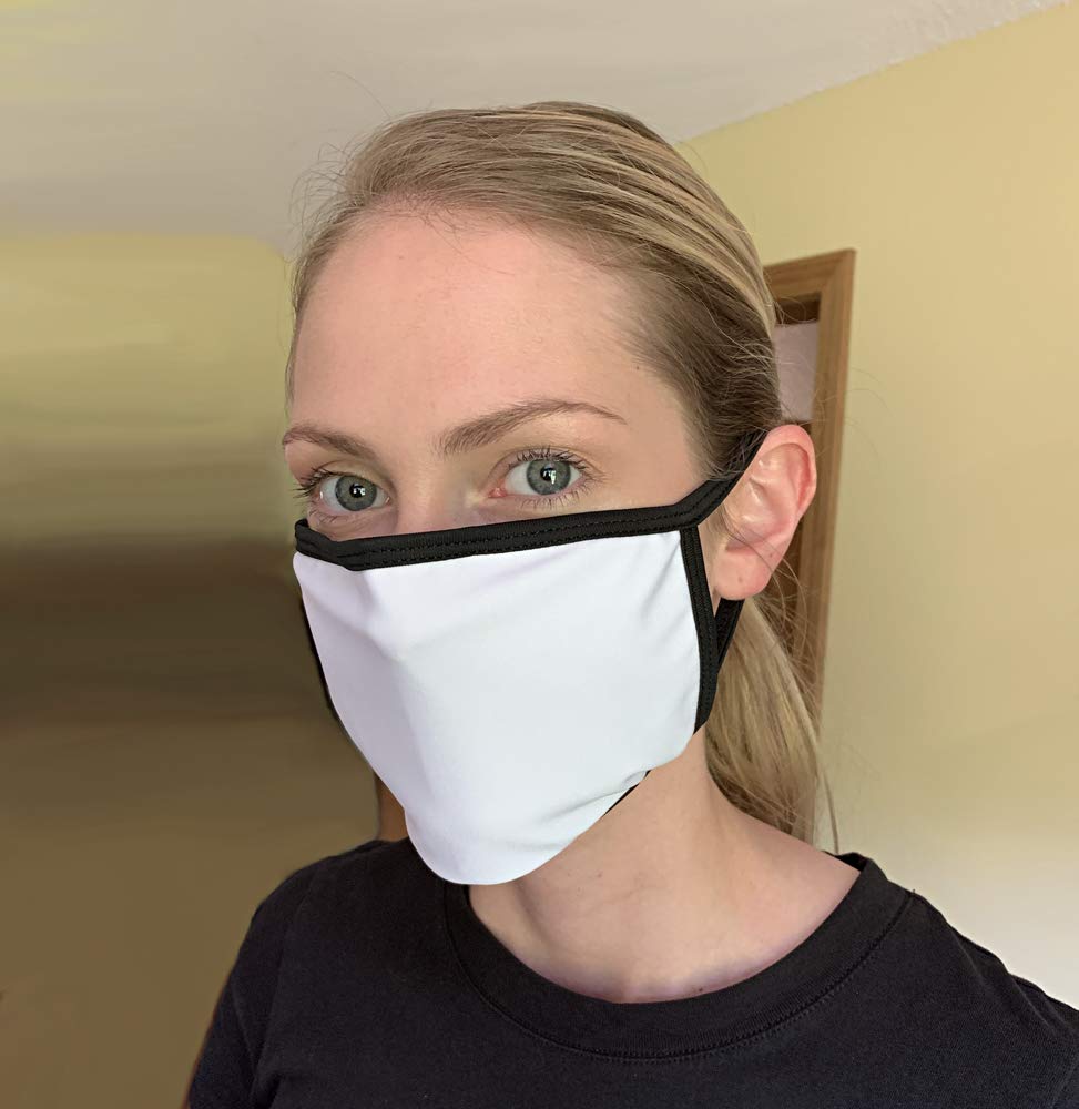 3D Rose Medium Face Mask - Paris Notre-Dame Cathedral Stained Glass Windows Design, Breathable & Comfortable for Daily Wear, Travel, and Outdoor Activities