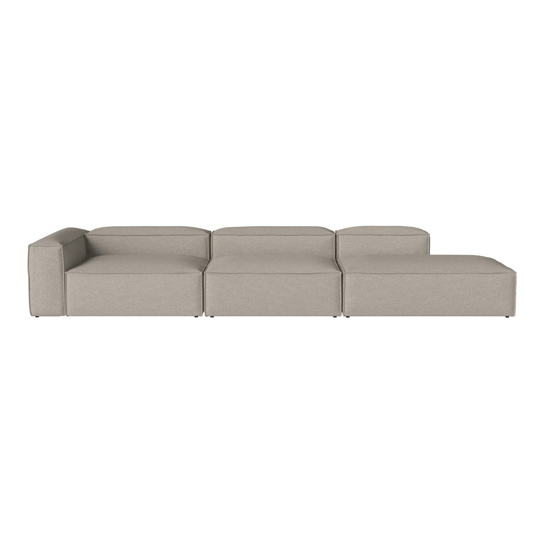 Cosima 3-Seater Sofa with Open End - Modern Living Room Furniture for Small Spaces | Perfect for Apartments, Studios & Cozy Home Decor