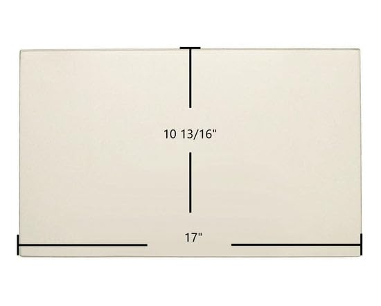 St Croix Ashby Afton Bay Front Wood Stove Replacement Glass - 17