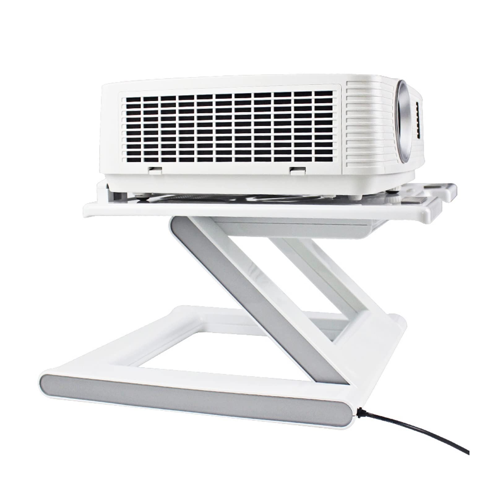 VIORED Adjustable Projector Mount Stand - Universal Laptop & Projector Bracket for Office, Studio, Home Theater (Black) - Perfect for Presentations, Movie Nights & Video Conferencing