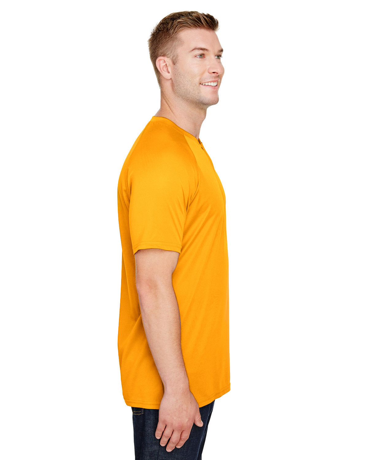 Augusta Sportswear AG1565 Adult Attain 2-Button Baseball Jersey - Comfortable & Durable for Baseball Games, Team Uniforms & Casual Wear