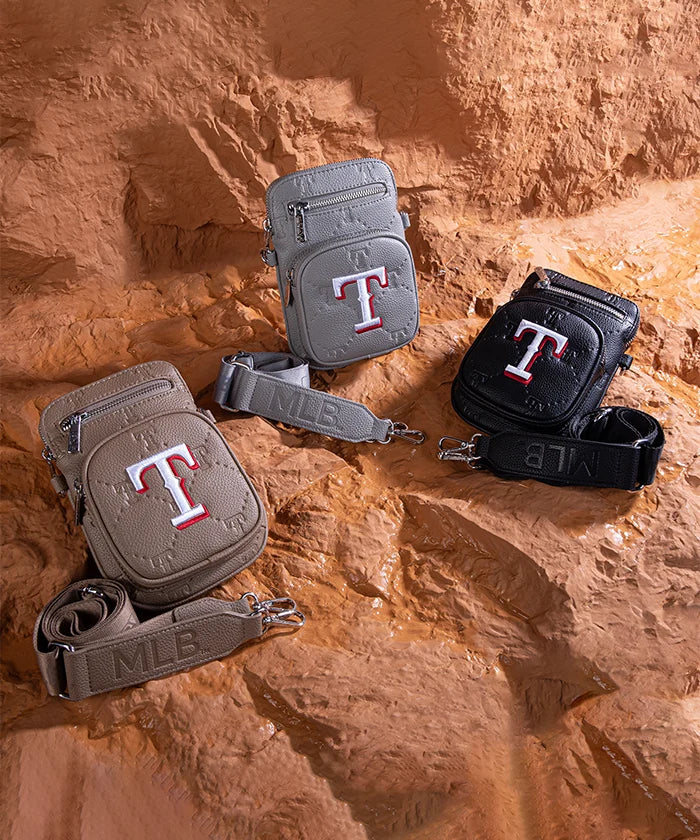 MLB Texas Rangers Mini Crossbody Bag for Women - Stylish Baseball Fan Purse for Games, Travel & Everyday Use